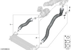 Сист.впуска воздуховода наддув.возд./AGR