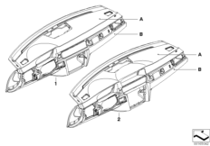 Индивидуальная панель приборов, кожа
