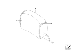 Подголовник CAK баз.сид. Individual Пд