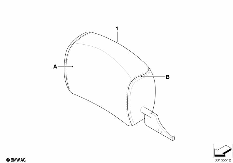 Индивид.подголовник базового сид. Пд
