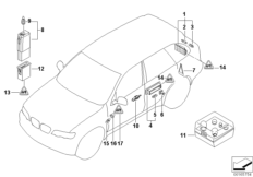 Различн.освет.прборы/коробка запасн.ламп