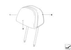 Инд.подголовник передн.сид.пов.комфортн.