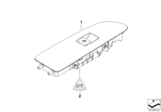 Выключатель стеклоподъемника стор.пасс.