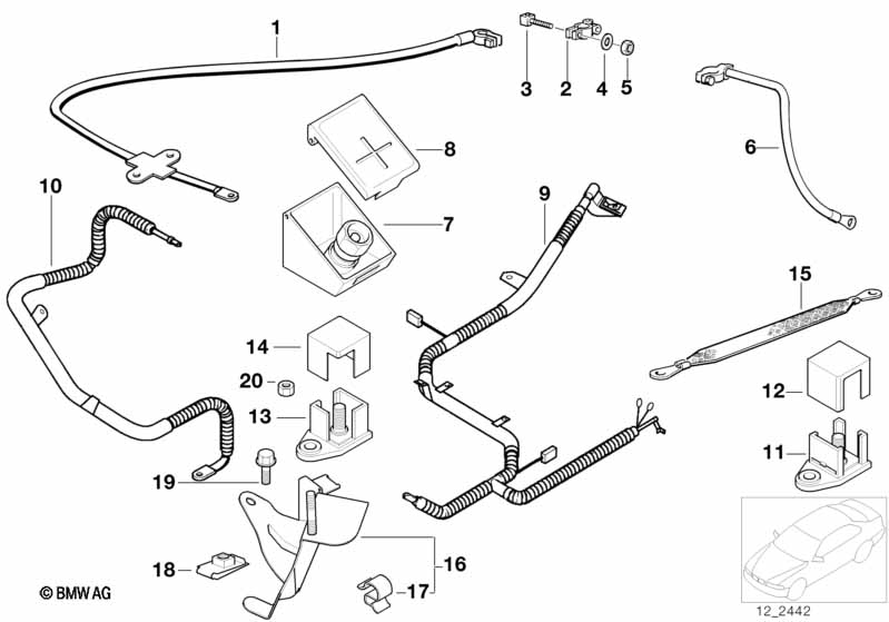провод батареи