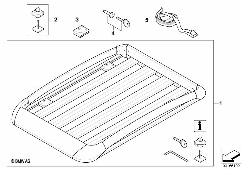 Багажный контейнер алюминий
