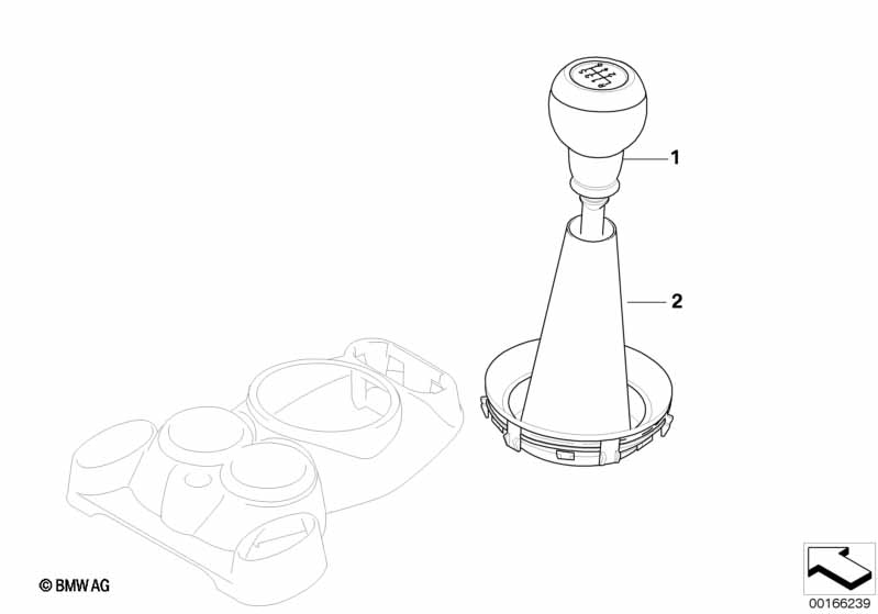 Головка рычага переключения передач кожа