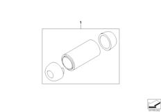 Ручка рычага ст.тормоза под цвет авт.