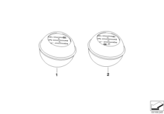 Ручка рычага МКПП под цвет автомобиля