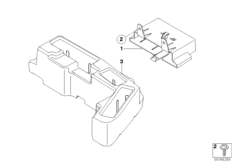 Кронштейн ЭБУ и модулей кузова