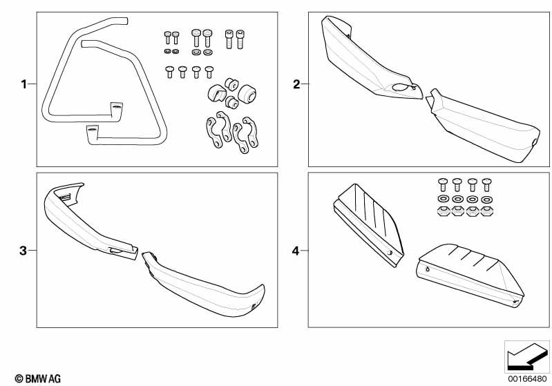 К-т дуг защиты рук