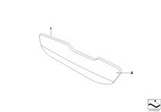 Накладка откидной крышки Individual