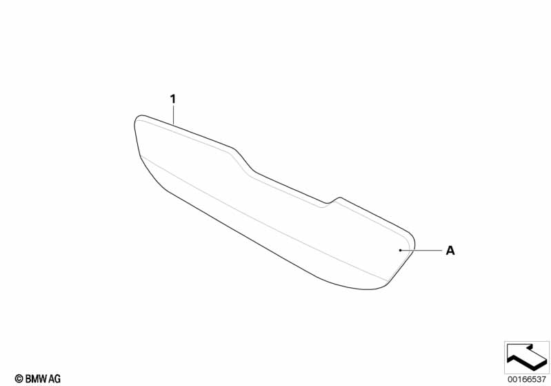 Накладка откидной крышки Individual