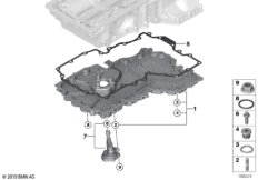 Масляный картер ниж.ч./маслоизм.присп.