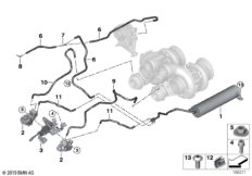 Вакуумное управление турбонагнетателя