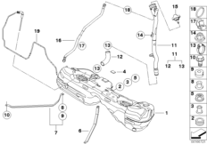 Топливный бак/дополнительные элементы