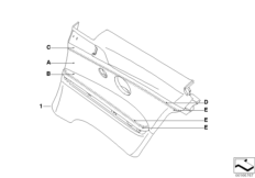 Бок.облицовка Individual кожа, KA 382
