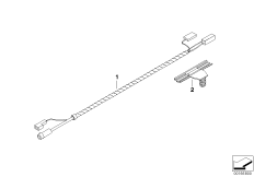 Пучок пров.усилителя антен.на зад.стекл