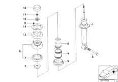 Детали амортизационной стойки Зд