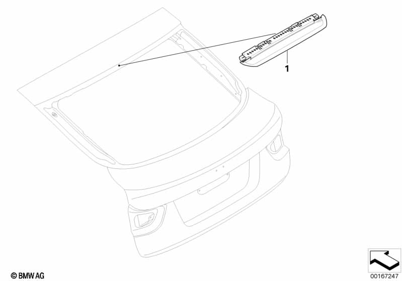 Третий фонарь стоп-сигнала