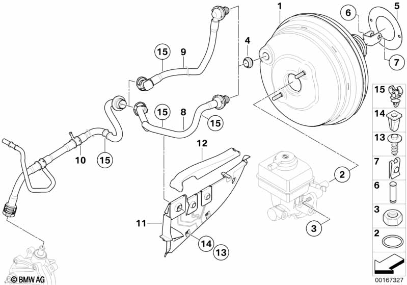 Вакуумный усилитель тормозов