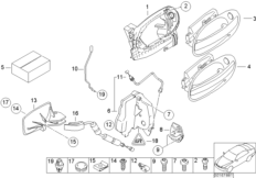 Привод двери/замок двери Пд