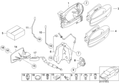 Привод двери/замок двери Зд
