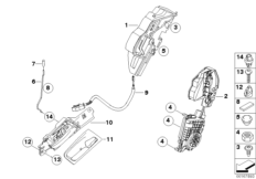 Система замков задней двери II