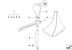 Схема переключ. МКПП BMW Performance