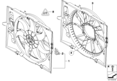 Кожух вентилятора/вентилятор
