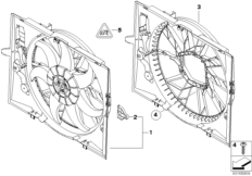 Кожух вентилятора/вентилятор