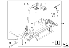 Сист.верхн.багажника/трансп.зад.кронш.