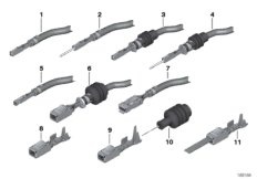 Гнездовые/штыревые контакты