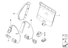 Поясничная опора переднего сиденья