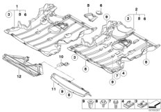 Экран моторного отсека