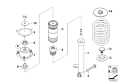 Дополнит.детали амортизац.стойки Зд