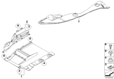 Облицовка днища кузова