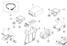 ЭБУ сист.контроля давления в шинах (RDC)