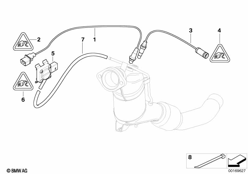 Чувствительные э-ты для сажевого фильтра