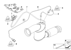 Чувствительные э-ты для сажевого фильтра