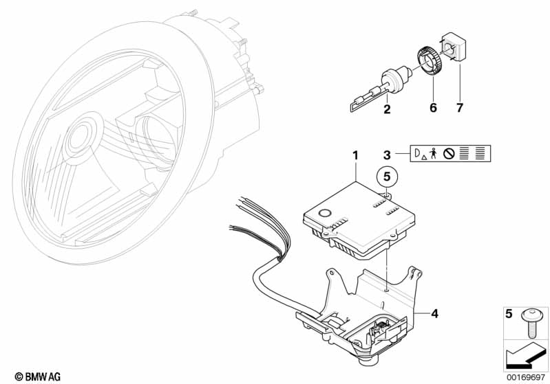 Электронные компоненты ксеноновых фар