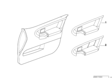 Индивидуальная вставка двери Пд