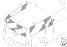 Складная защита от солнца