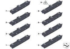 Панель управл.допфункциями пер.сидений