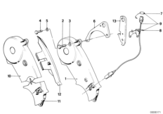 Корпус блока ГРМ Вх