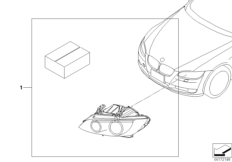 Комплект дооснащ.адаптивного освещения