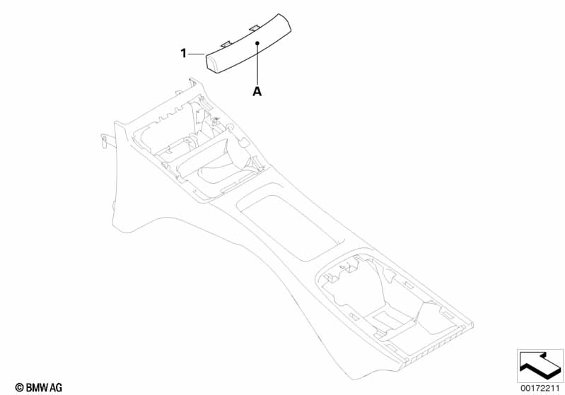 Щиток задней консоли Individual