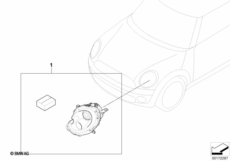 Комплект дооснащения ксеноновой фары