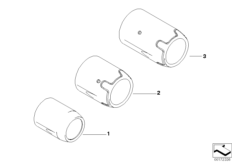 Насадка на выпускную трубу