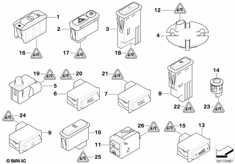 Различные переключатели