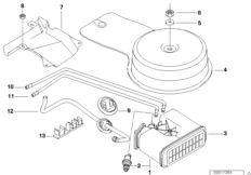 Фильтр с активир. углем/трубопроводы